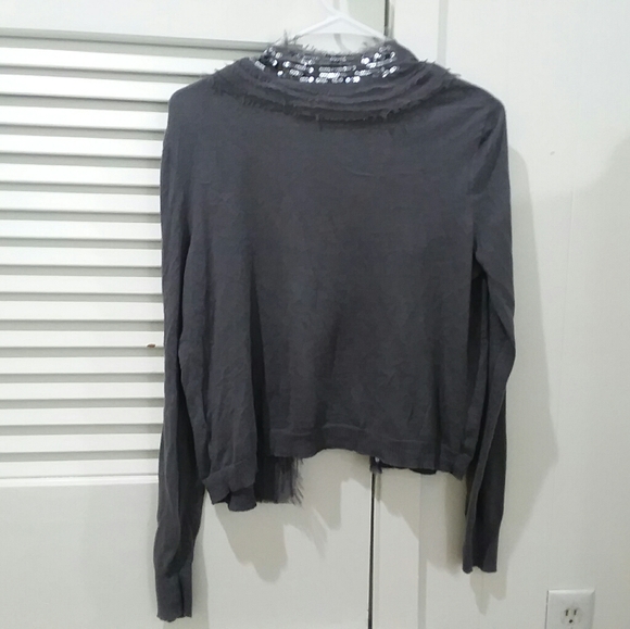 Delicate Anne Klein Cardigan in Grey - Picture 3 of 5